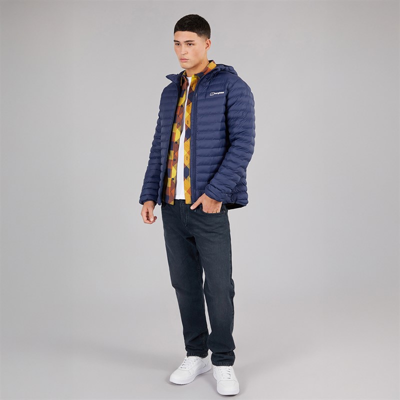 Berghaus Mens Vaskye Hydroloft Jacket Dark Blue/Dark Blue