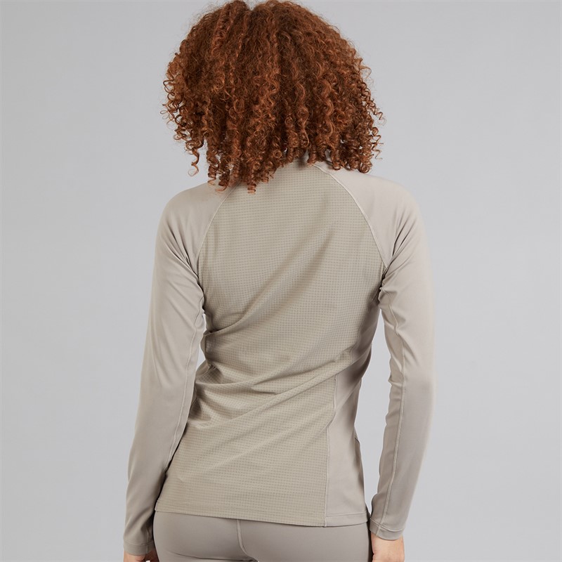 Berghaus Womens Tech 1/4 Zip Top Natural/Natural