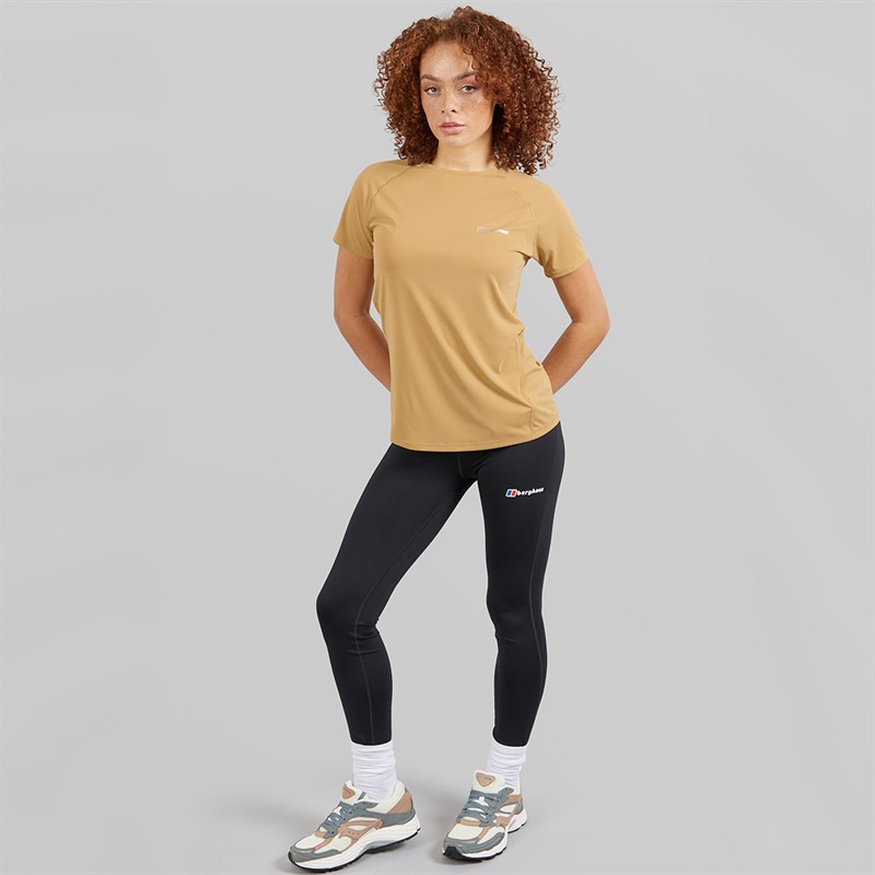 Berghaus Womens Dembleby Tech T-Shirt Natural/Natural