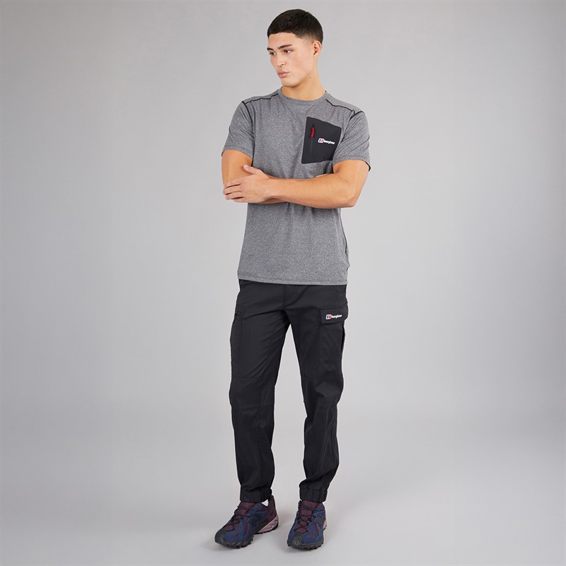 Berghaus Mens Urban Cargo Track Pants Black/Black