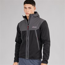Berghaus Mens Reacon 2.0 Jacket Black/Dark Grey