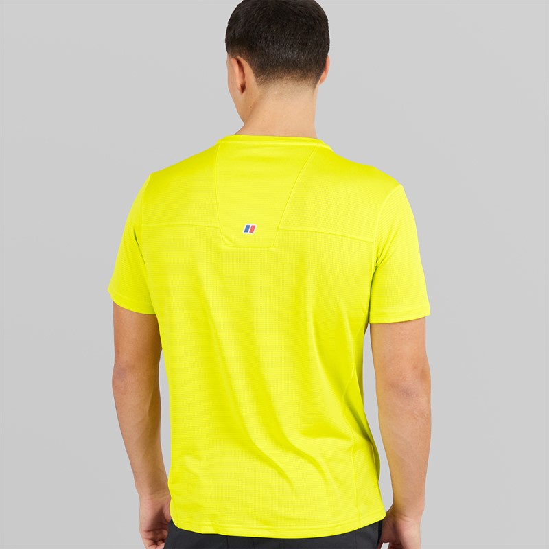 Berghaus Mens 24/7 Explorer 2.0 T-Shirt Yellow/Yellow