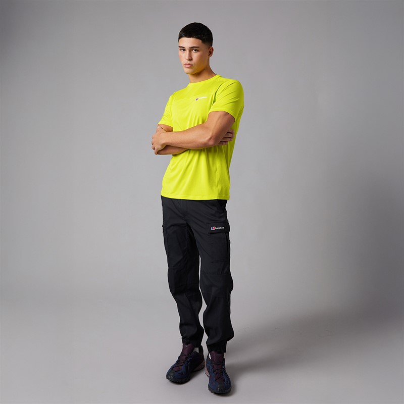 Berghaus Mens 24/7 Explorer 2.0 T-Shirt Yellow/Yellow