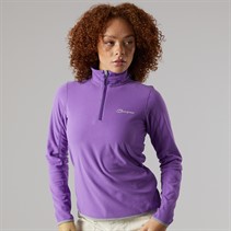 Berghaus Womens Cawkwell Half Zip Fleece Jacket Purple