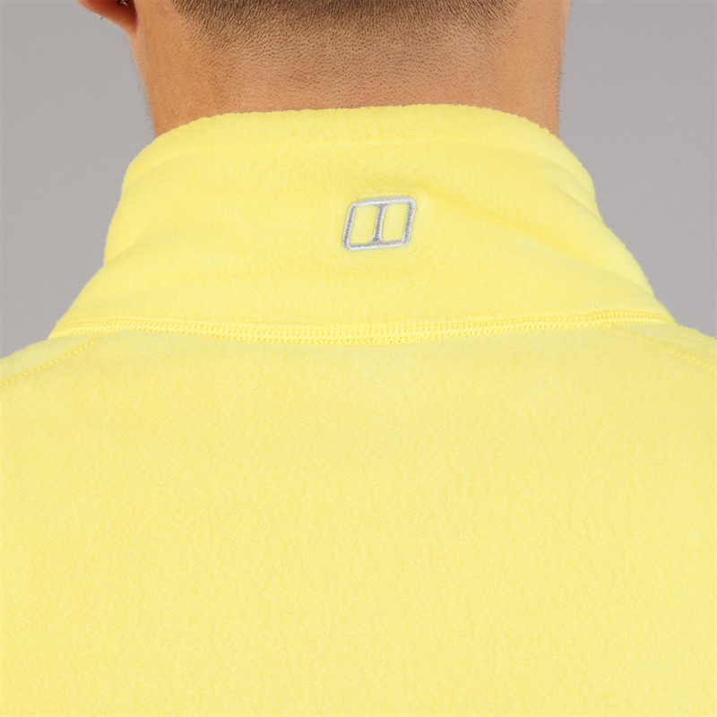 Berghaus Mens Asgarby Full Zip Fleece Jacket Yellow