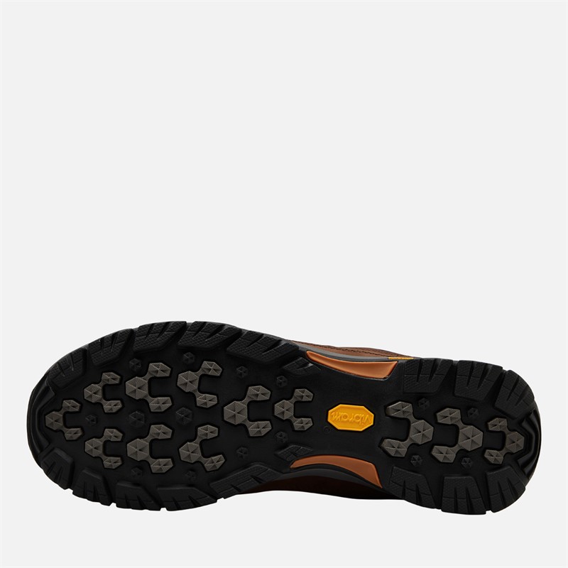 Berghaus Mens Fellmaster Active Gore-Tex Waterproof Hiking Shoes Brown/Orange