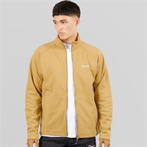 Berghaus Mens Barkston Full Zip Fleece Jacket Natural