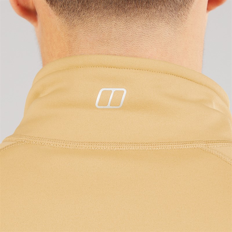 Berghaus Mens Barkston Full Zip Fleece Jacket Natural