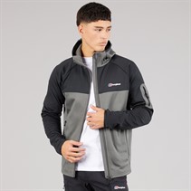 Berghaus Mens Sidley 5.0 Full Zip Hoodie Dark Grey