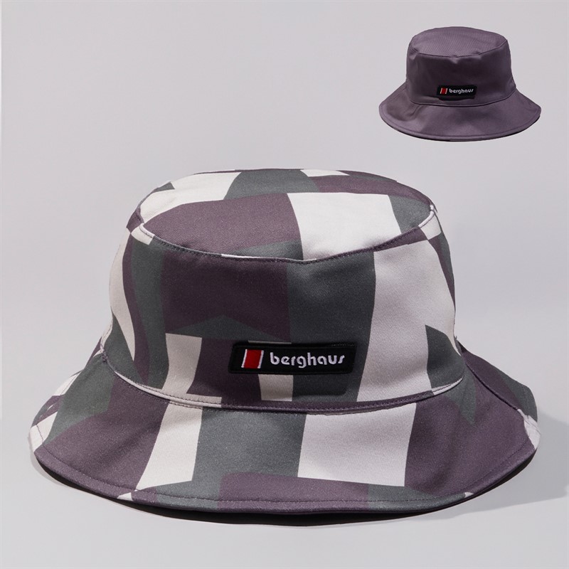 Berghaus Mens 1997 Reversible Bucket Hat Purple