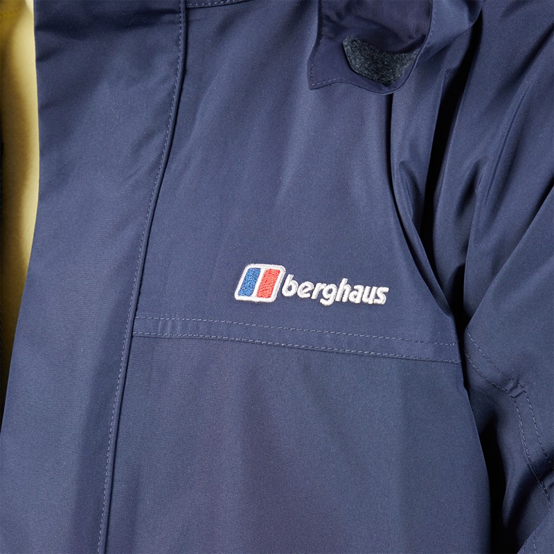 Berghaus Mens Cornice Gore-Tex Waterproof Interactive Jacket Dark Blue
