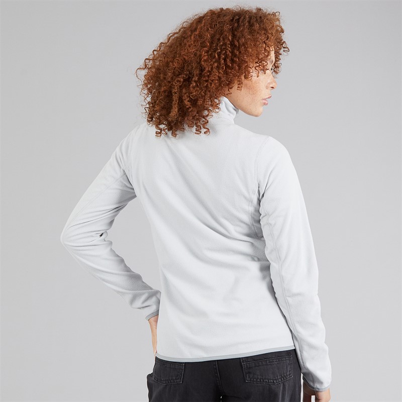 Berghaus Womens Cawkwell Half Zip Fleece Jacket Light Grey