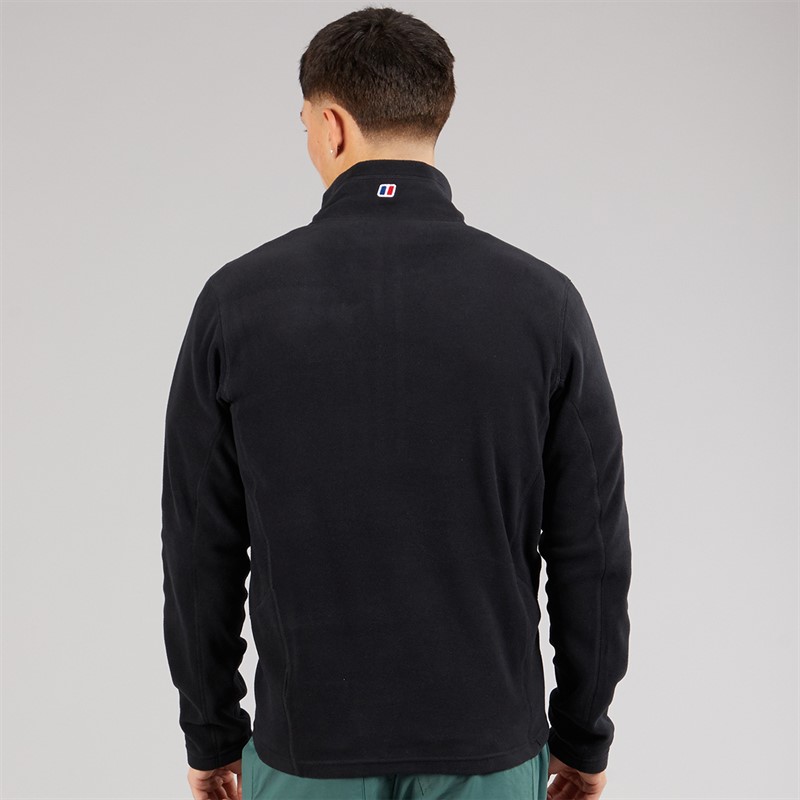 Berghaus Mens Prism Polartec Half Zip Fleece Black