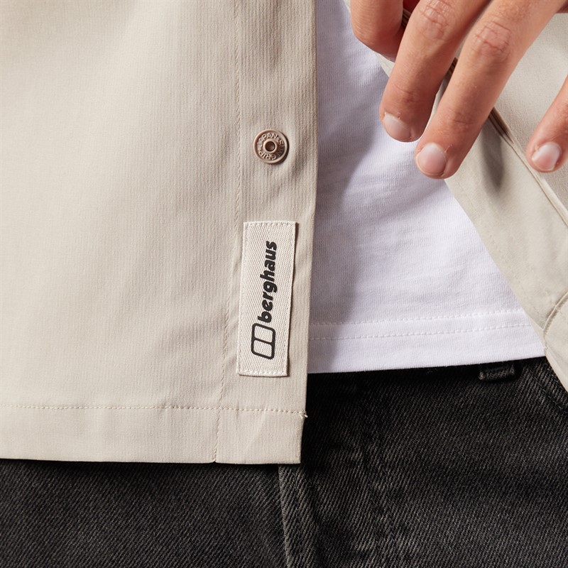 Berghaus Mens Explorer Short Sleeve Overshirt Grey