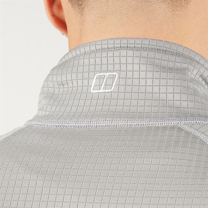 Berghaus Mens Atterby Full Zip Fleece Jacket Grey