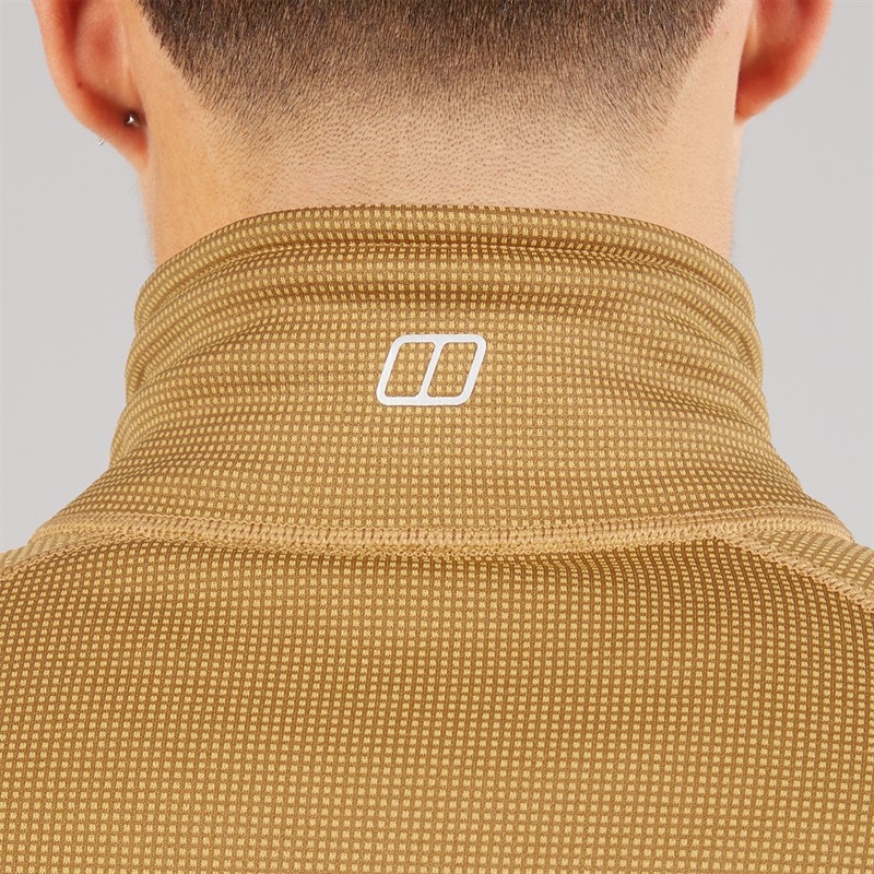 Berghaus Mens Bardney Full Zip Fleece Jacket Natural