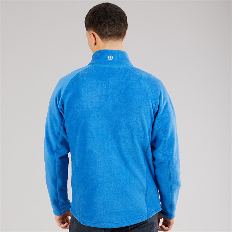 Berghaus Mens Asgarby Full Zip Fleece Jacket Blue