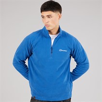 Berghaus Mens Bigby Half Zip Fleece Jacket Blue