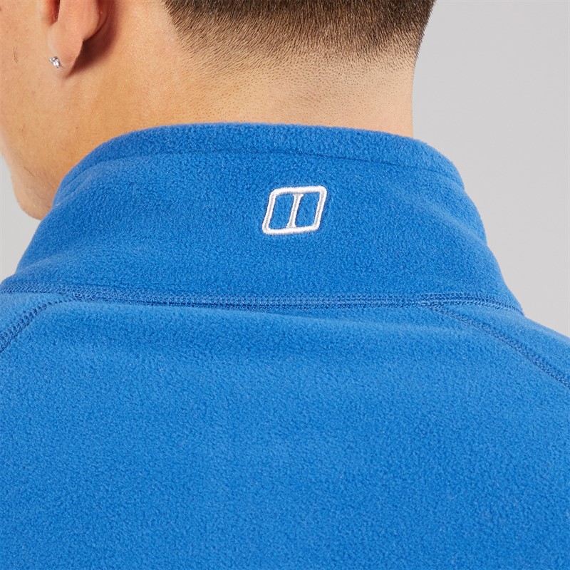 Berghaus Mens Bigby Half Zip Fleece Jacket Blue