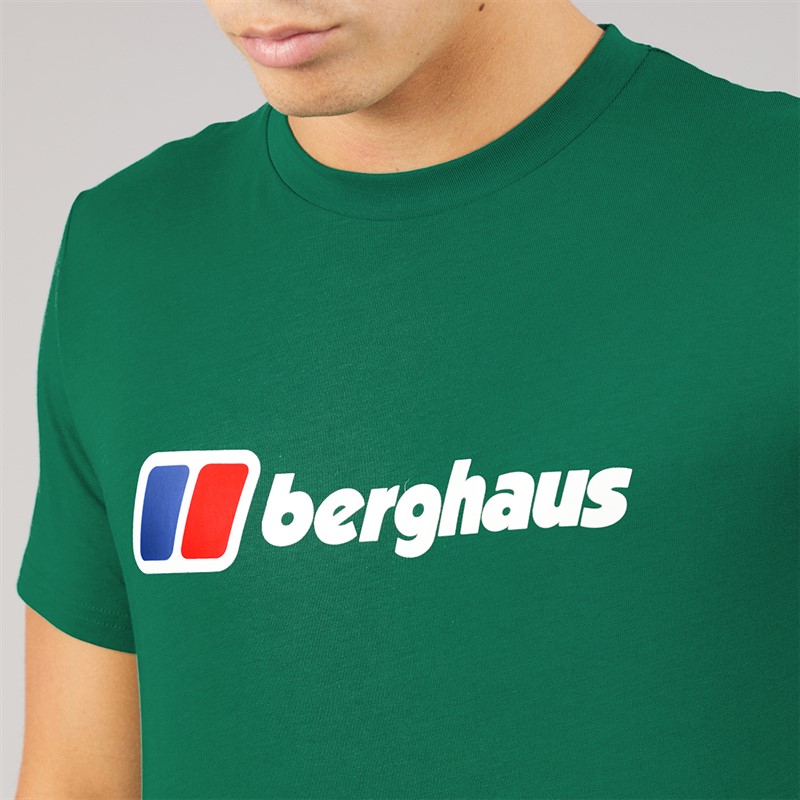 Berghaus Mens Classic Logo T-Shirt Green