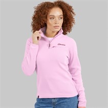 Berghaus Womens Prism 2.0 Micro Half Zip Fleece Light Pink