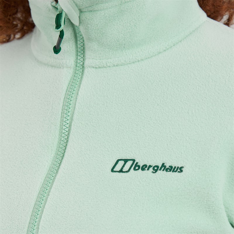 Berghaus Womens Prism 2.0 Micro Full Zip Fleece Jacket Light Green