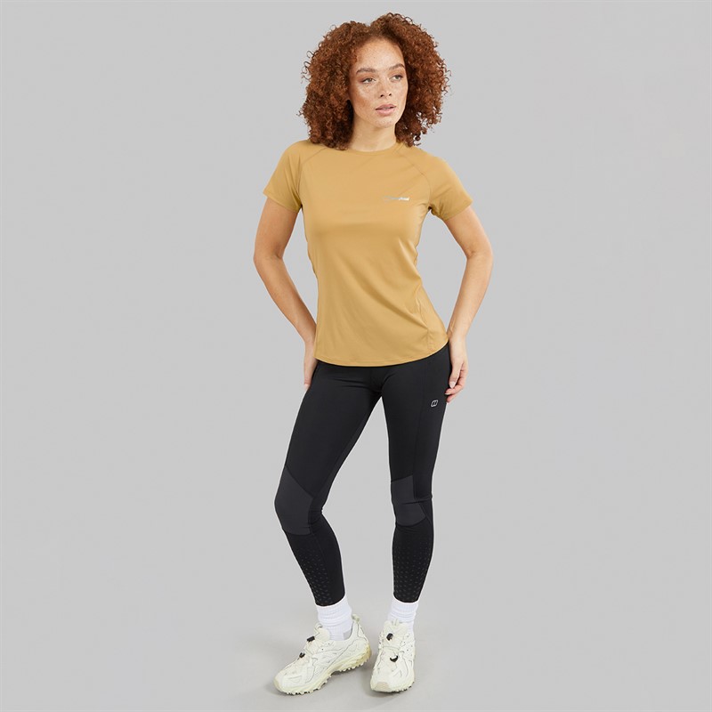 Berghaus Womens Dalderby Tech T-Shirt Natural