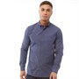 Bewley & Ritch Mens Nebula Long Sleeve Shirt Navy