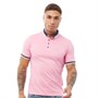 Bewley & Ritch Męskie Donna Koszulka Polo Różowy Margielowy