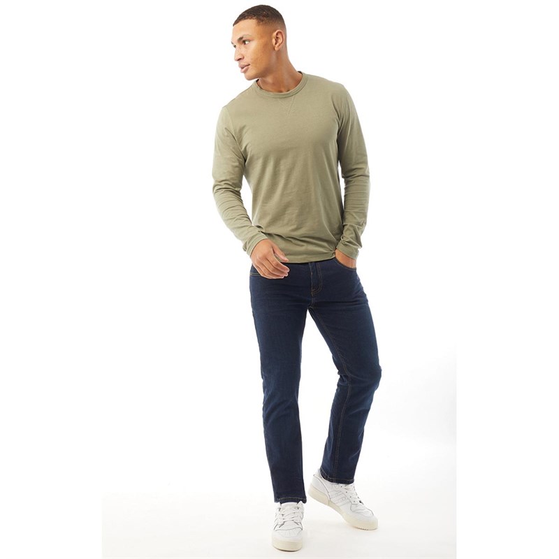 Bewley & Ritch Herrer Dale Jeans Med Lige Ben Marineblå