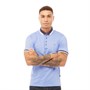 Bewley & Ritch Mens Chalk Polo Shirt Sky Blue