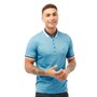 Bewley & Ritch Mens Chalk Polo Shirt Turquoise