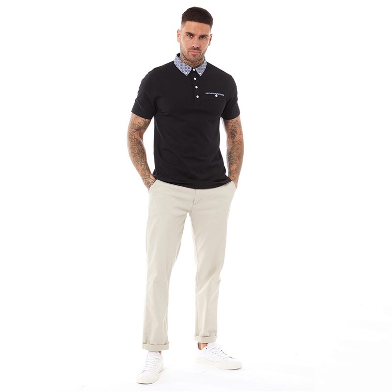 Bewley & Ritch Mens Kartier Polo Black