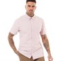 Bewley & Ritch Mens Balton Short Sleeve Shirt Light Pink