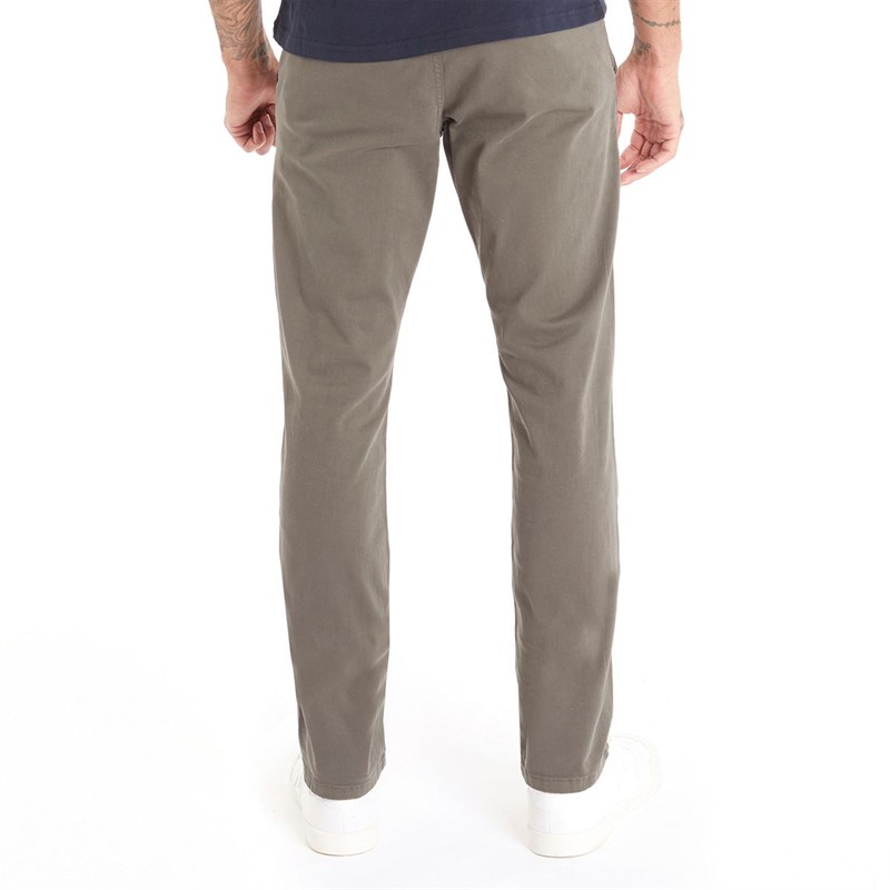 Bewley & Ritch Mens Tasman Chino Trousers Olive