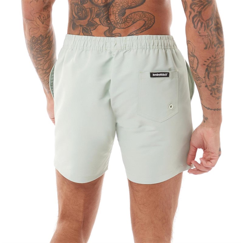 Bewley & Ritch Mens Ralphie Swim Shorts Light Green