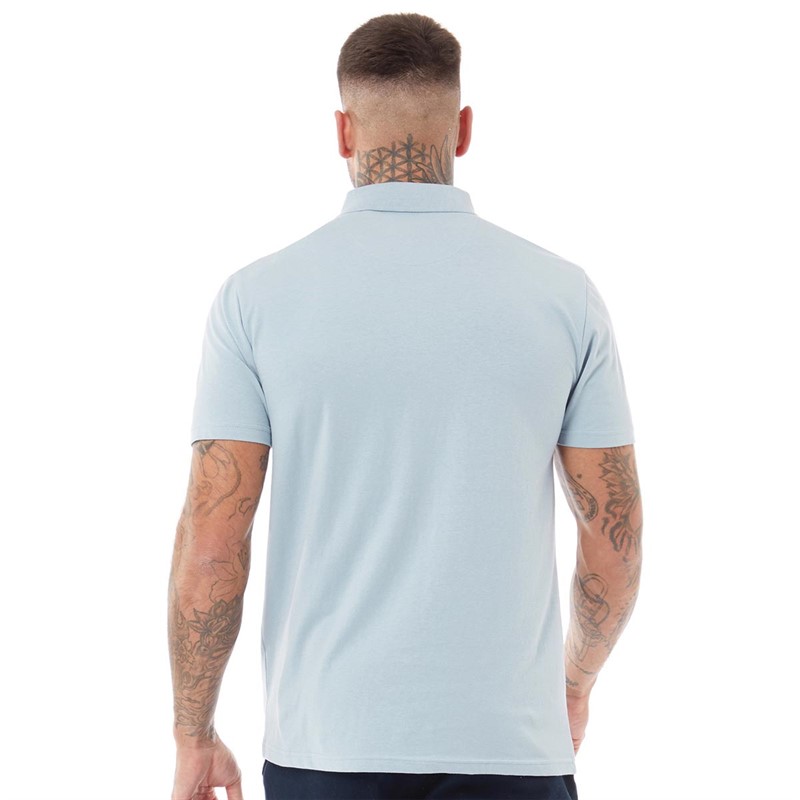 Bewley & Ritch Mens Nandor Polo Light Blue