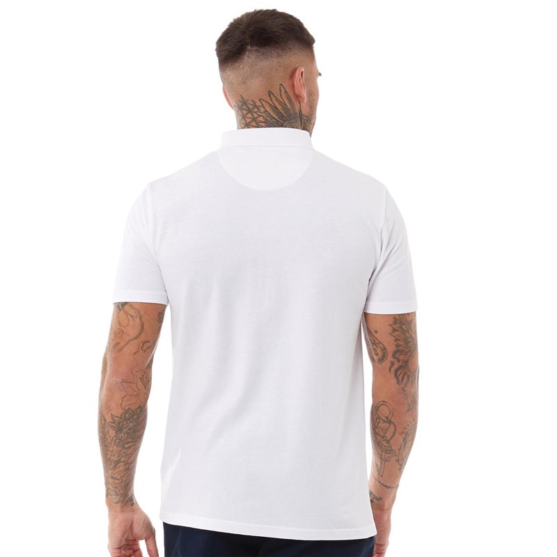 Bewley & Ritch Mens Barden Polo White
