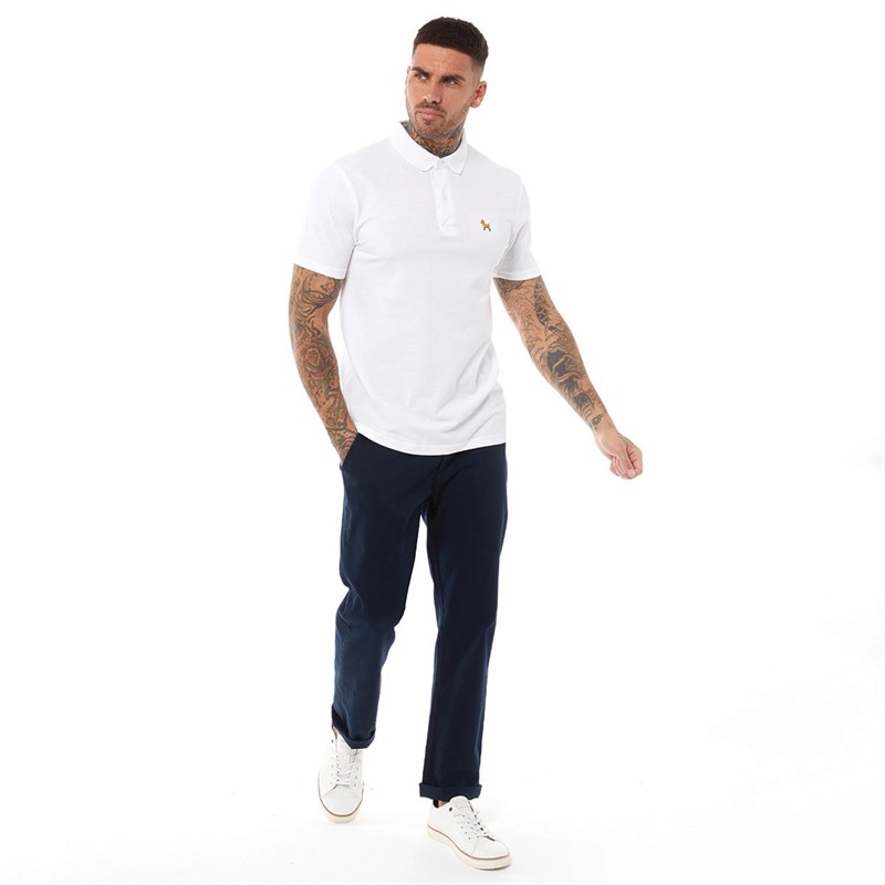Bewley & Ritch Mens Barden Polo White