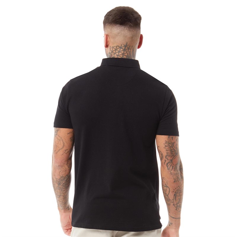 Bewley & Ritch Mens Barden Polo Black