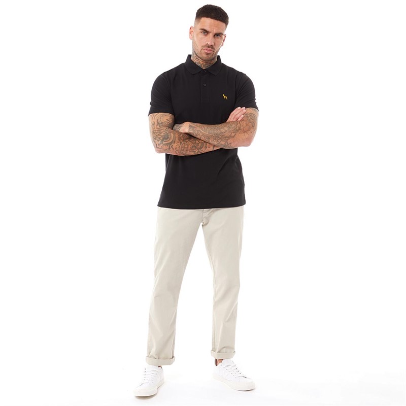 Bewley & Ritch Mens Barden Polo Black