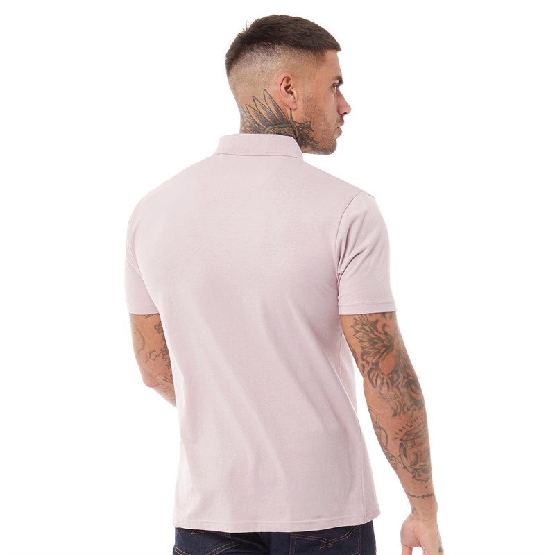 Bewley & Ritch Mens Nandor Polo Light Pink