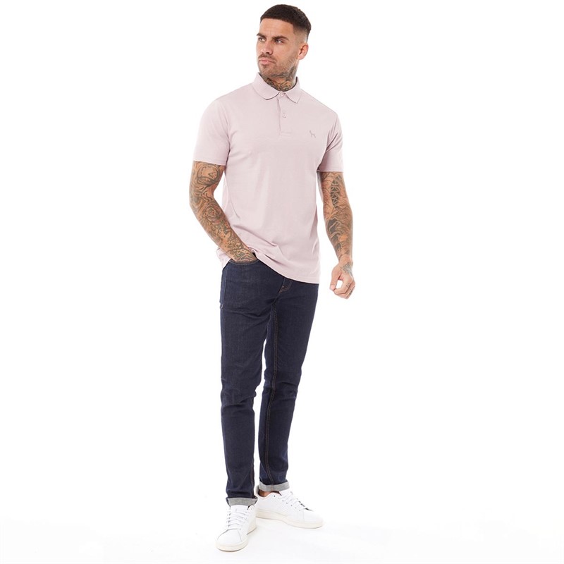 Bewley & Ritch Mens Nandor Polo Light Pink