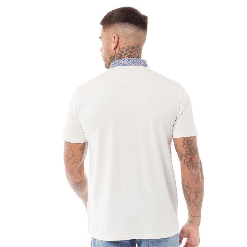 Bewley & Ritch Mens Kartier Polo Off White