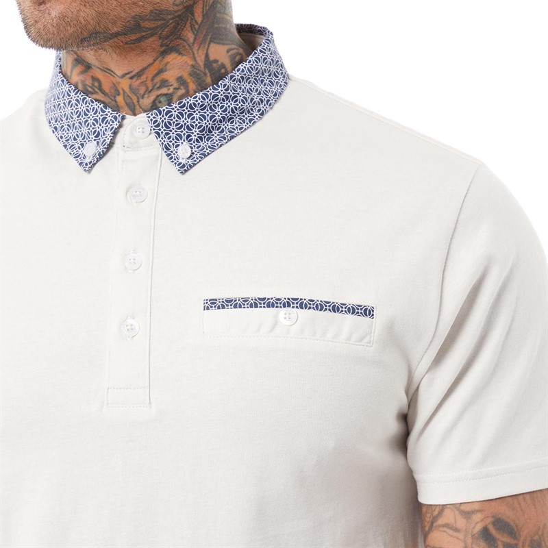 Bewley & Ritch Mens Kartier Polo Off White