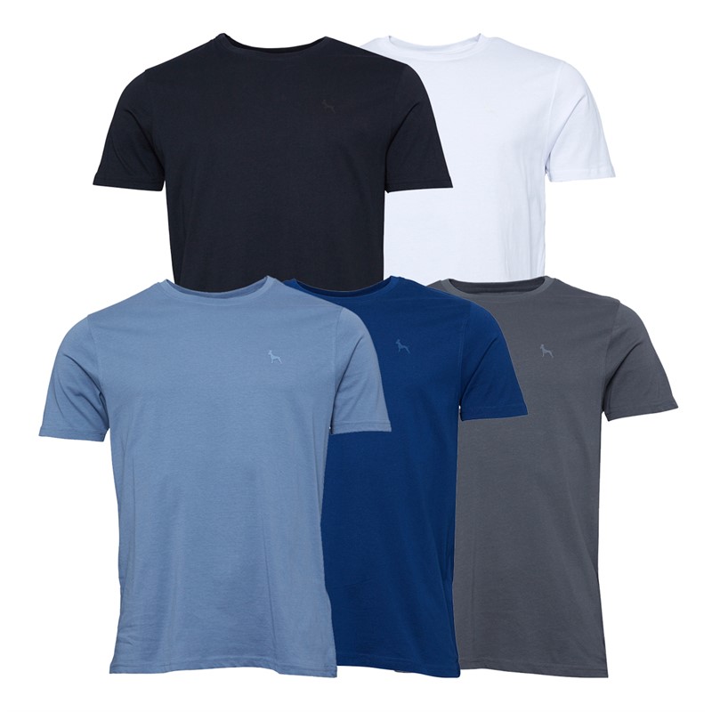 Bewley & Ritch T-shirts Homme Bonucci Pack de 5 Multicolore 2