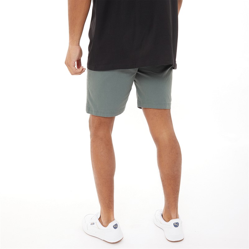 Bewley & Ritch Mens Chino Shorts Dark Green