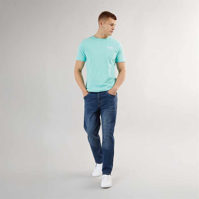 Bewley & Ritch Mens Abingdon Slim Fit Jeans Dark Wash