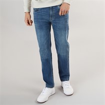 Bewley & Ritch Mens Abingdon Slim Fit Jeans Mid Wash