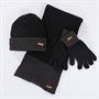 Bellfield Heren Scarf And Set Cadeau Set Zwart